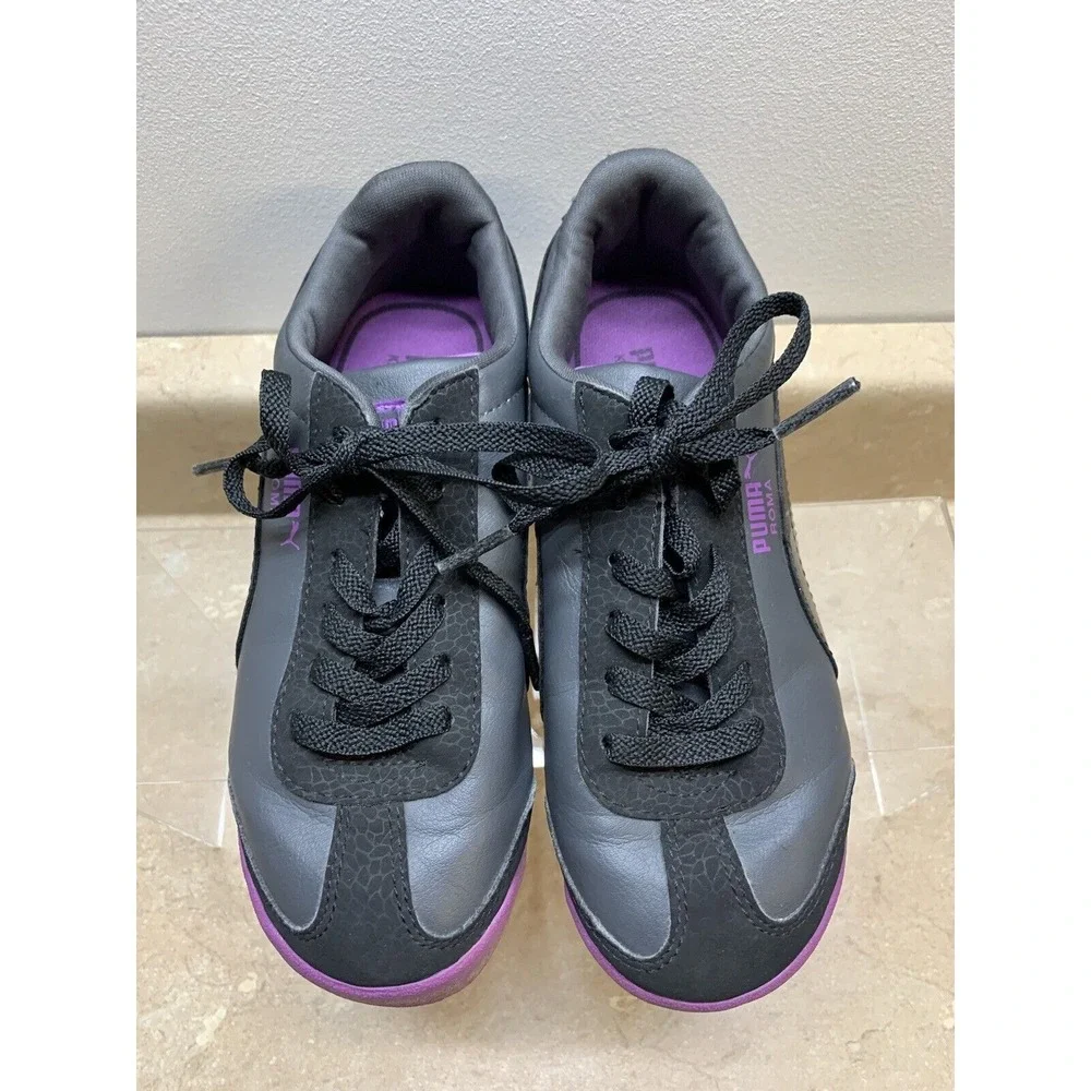 PUMA SPORT LIFESTYLE FTWDM/FVNDM 35429904‎ PURPLE/BLACK SIZE 1Y